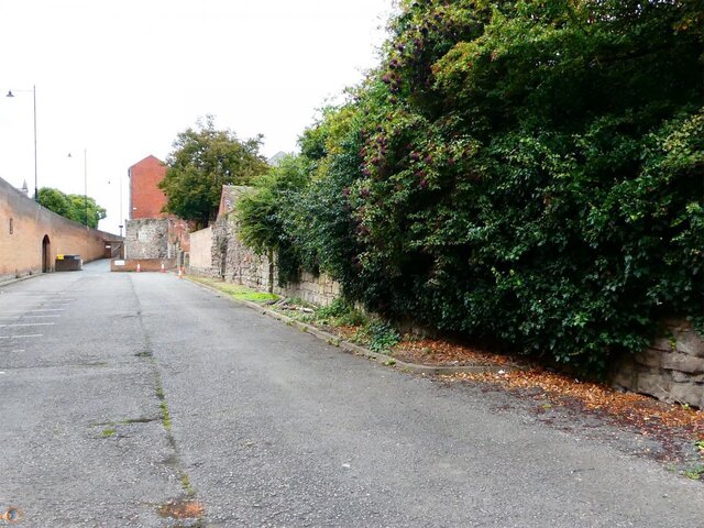 Hereford City Walls Greyfriars Avenue 2.jpg