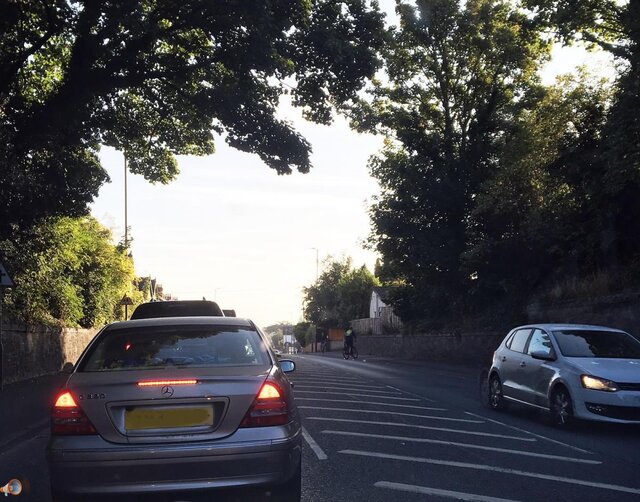 Belmont Road Cyclists.JPG