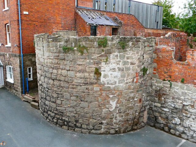Hereford City Walls Greyfriars Avenue Bastion.jpg
